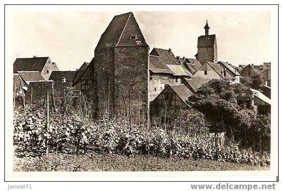 Riquewihr : La Tour Des Voleurs Et L'enceinte Fortifié - Riquewihr