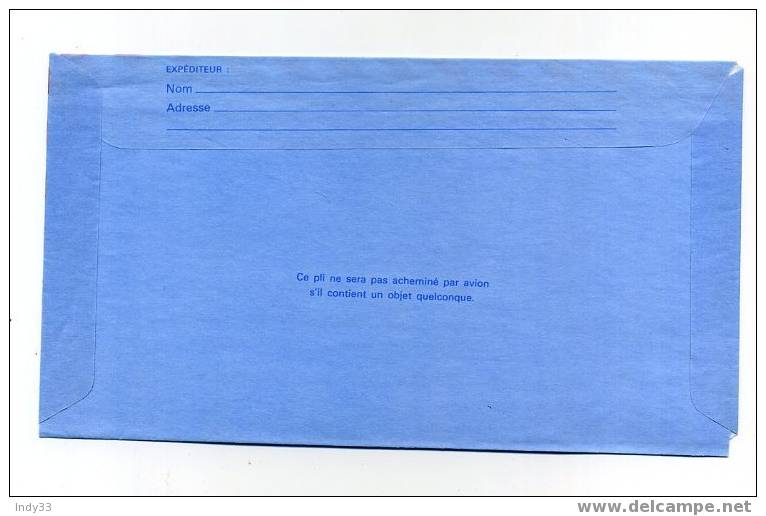 - AEROGRAMME TYPE DEUX PRINCES DE SLANIA . 2,70  . NEUF - Postal Stationery