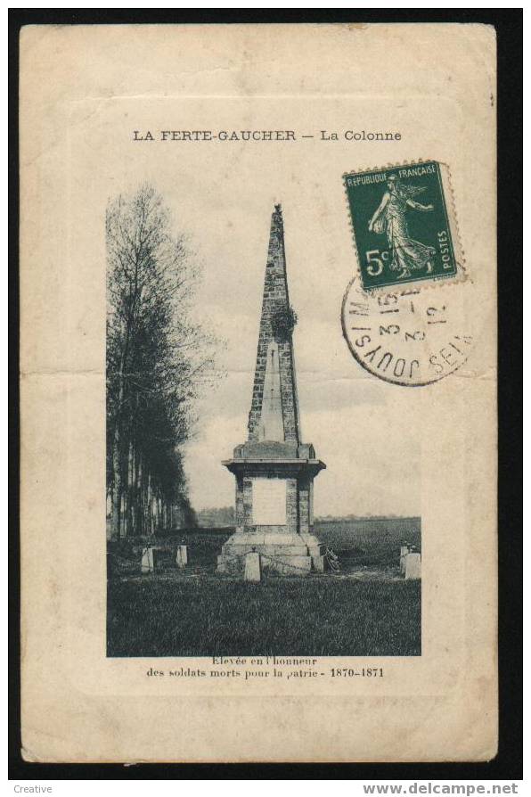 LA COLONNE *LA FERTÉ - GAUCHER - La Ferte Gaucher