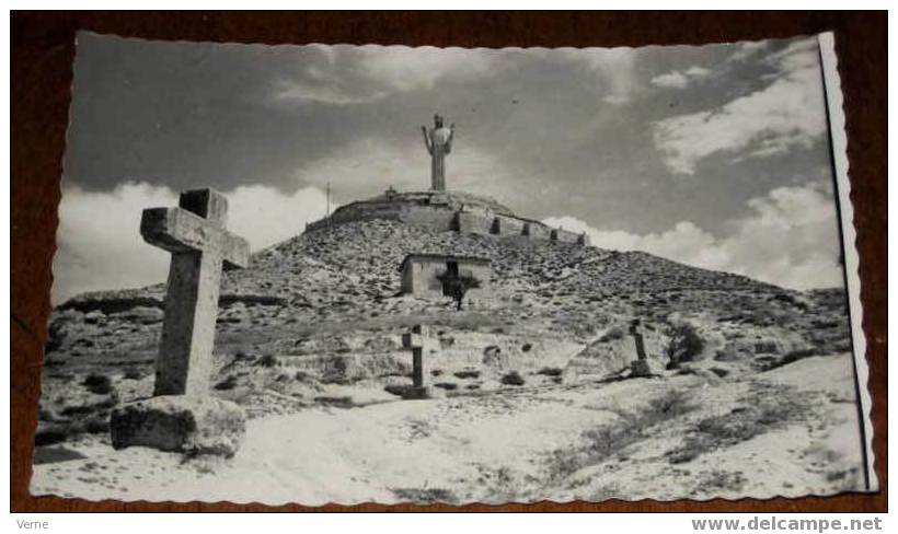 ANTIGUA FOTO POSTAL  DE PALENCIA - 6 - CRISTO DEL OTERO - EDICIONES ARTIGOT - SIN CIRCULAR - OLD POSTCARD - Palencia