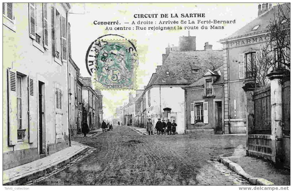 CONNERRE - Arrivée De La Rue Ferté-Bernard - Connerre
