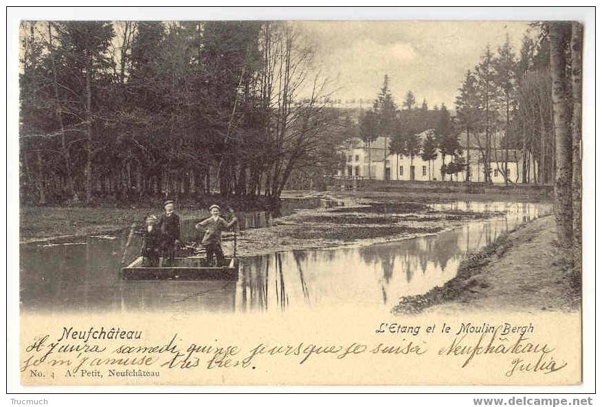 C37 - NEUFCHATEAU - L' Etang Et Le Moulin Bergh - Neufchâteau