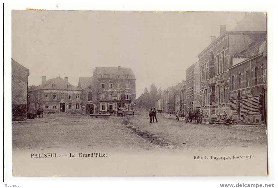C55 - PALISEUL - La Grand' Place - Ed. Duparque, Florenville - Paliseul