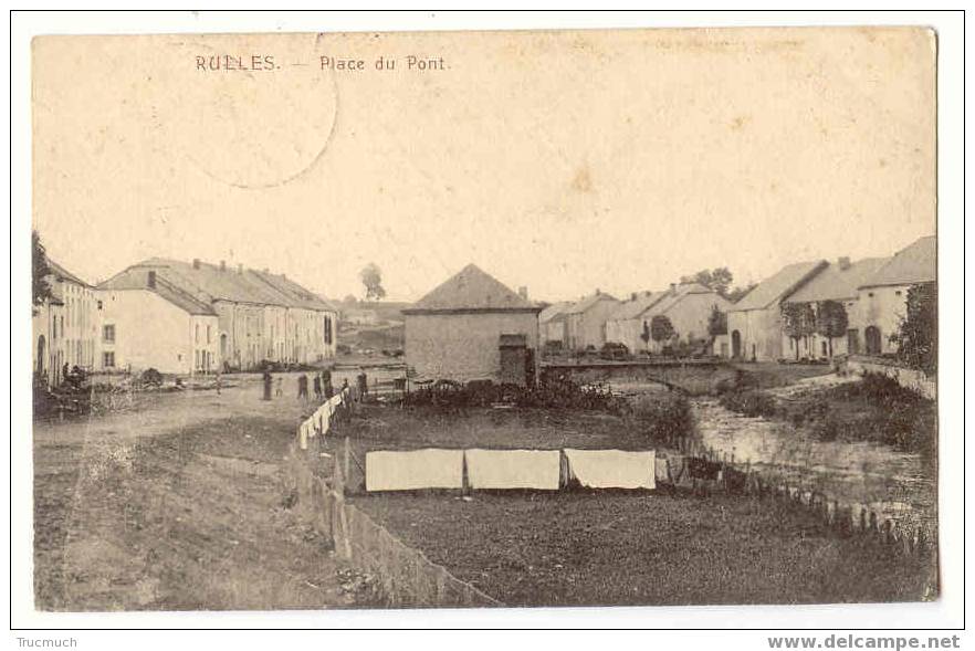 C79 -  RULLES - Place Du Pont - Habay