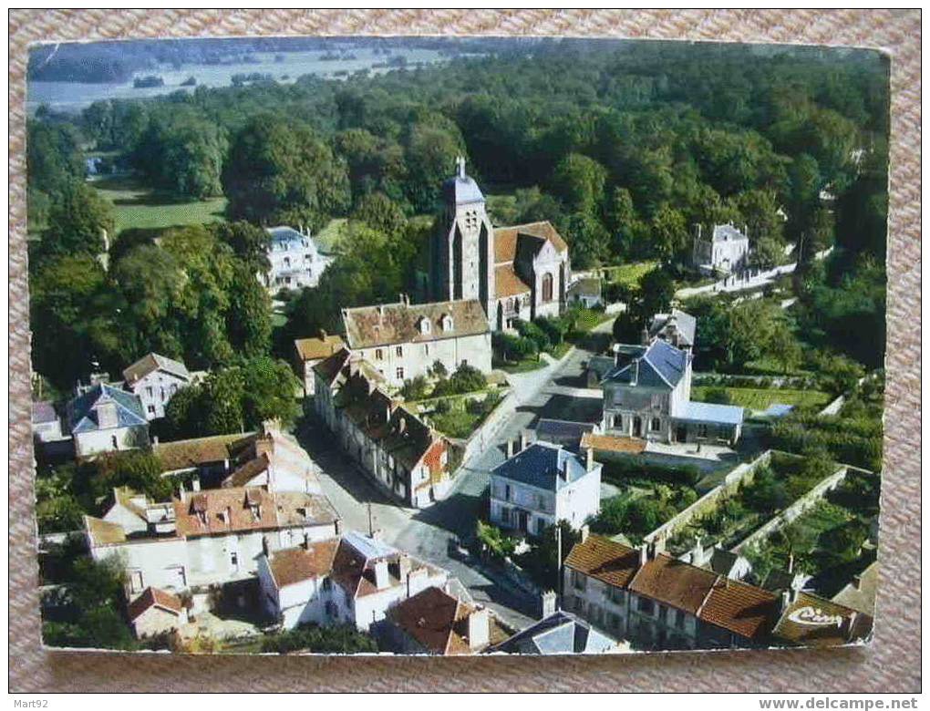 77 FAREMOUTIERS VUE AERIENNE - Faremoutiers