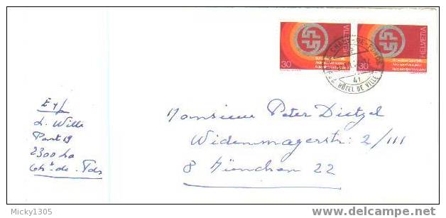 Schweiz / Switzerland - Umschlag Echt Gelaufen / Cover Used  (I698) - Covers & Documents