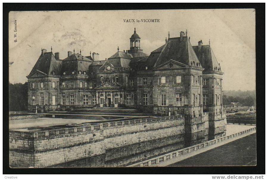 VAUX-LE -VICOMTE*Obliterer 1908 - Vaux Le Vicomte