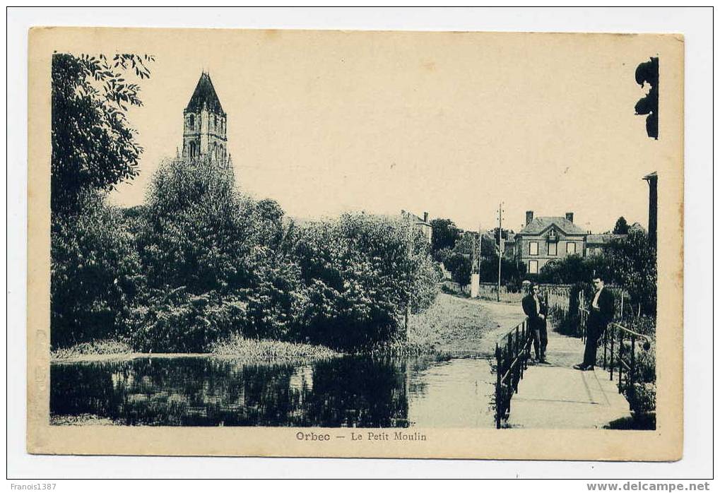 L7 - ORBEC - Le Petit Moulin (jolie Carte Animée) - Orbec