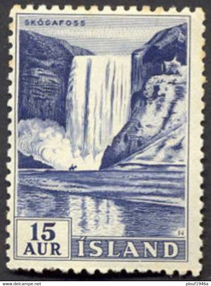 Pays : 243,2 (Islande : République)  Yvert Et Tellier N° :  261 (**) - Unused Stamps