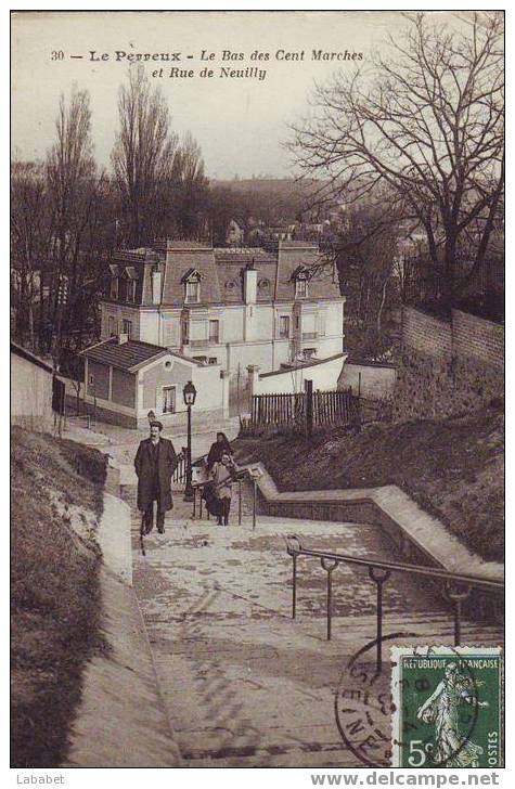 LE PERREUX  N° 30  LES CENTS MARCHESET RUE DE NEUILLY - Le Perreux Sur Marne