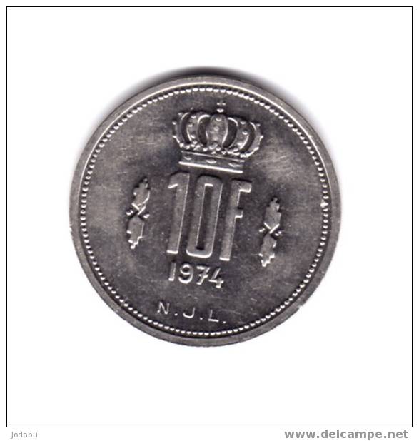 10 Frs De 1974   Luxembourg - Luxembourg