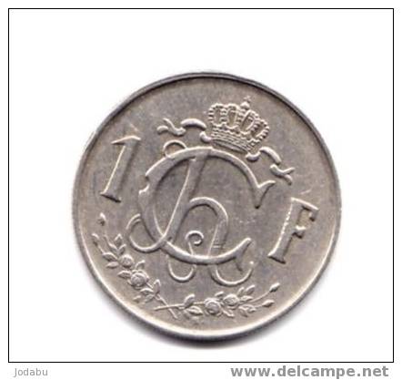 1 Franc  De 1952  -      Luxembourg - Luxemburgo
