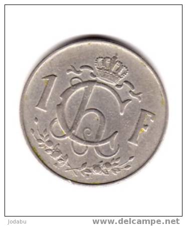 1 Franc  De 1953   -      Luxembourg - Luxemburg