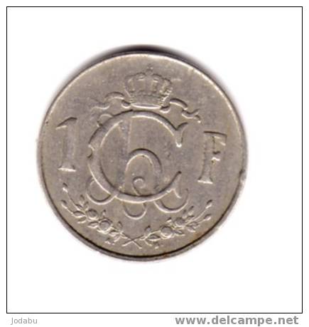 1 Franc  De 1957    -      Luxembourg - Luxemburgo