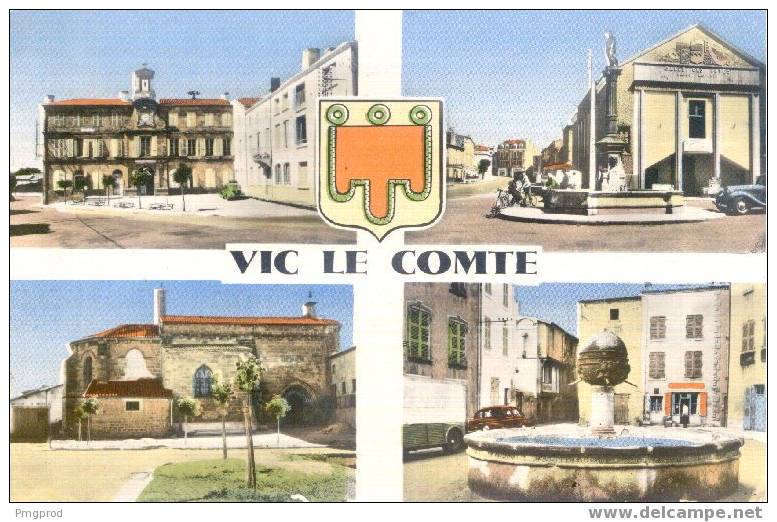 63 - VIC LE COMTE - Multivues - 1964 - Vic Le Comte