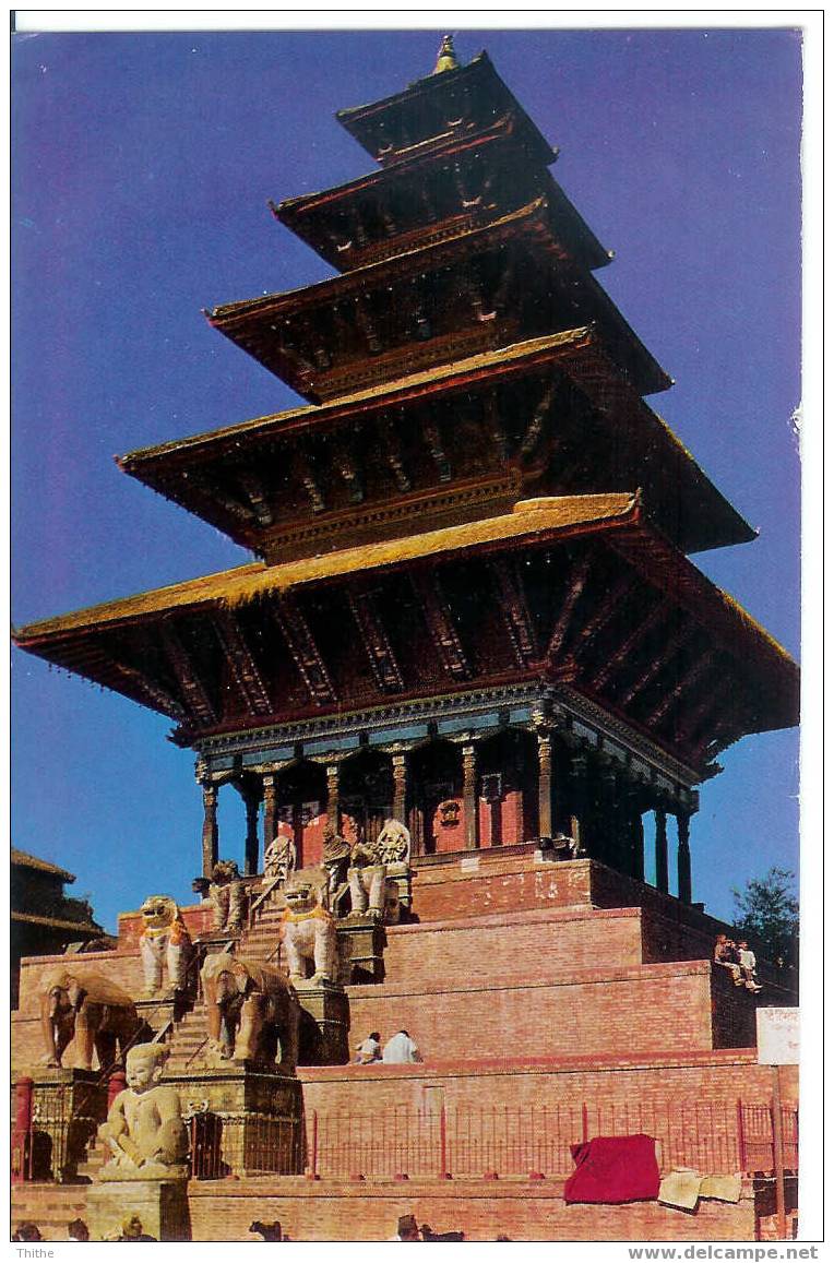 NEPAL - BHAKTAPUR - Nyatapola Temple - Népal
