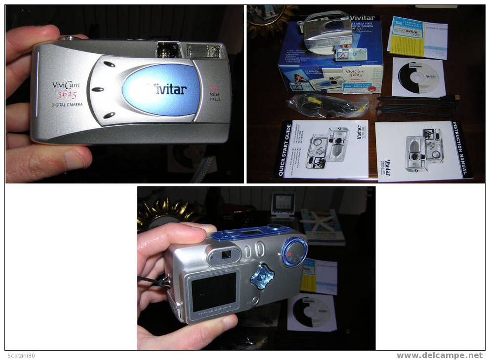 Vivitar 2.1 Megapixel Digital Camera FUNZIONANTE - Other Apparatus