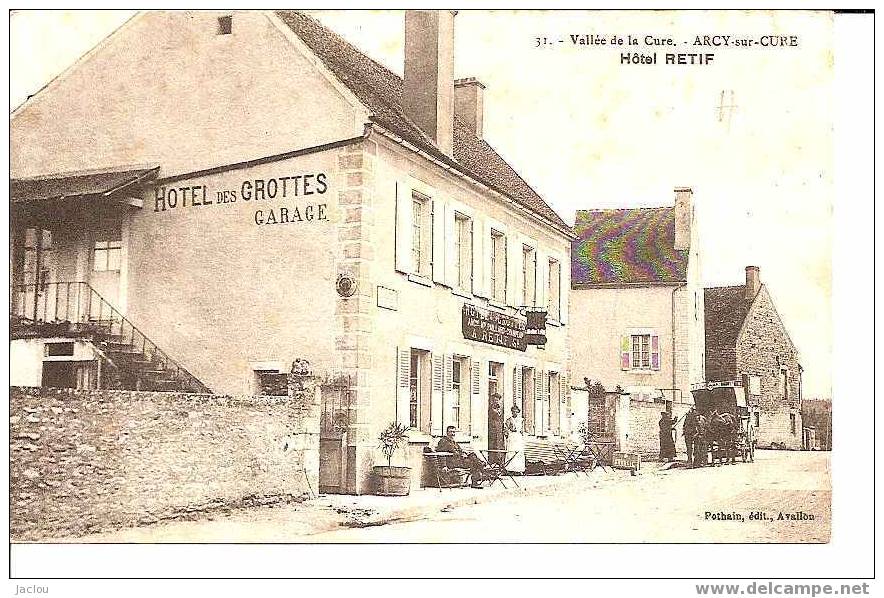 HOTEL RETIF ARCY SUR CURE REF 30090 - Restaurants