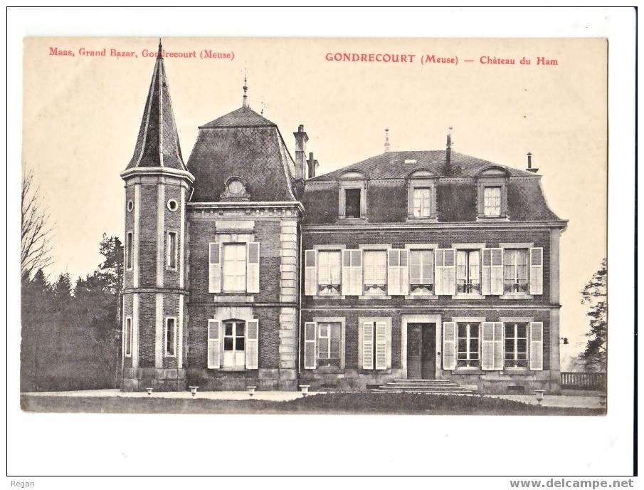 CPA-----55-----GONDRECOURT-----Gondrecourt Le Chateau ---CHATEAU----CHATEAU Du HAM - Gondrecourt Le Chateau