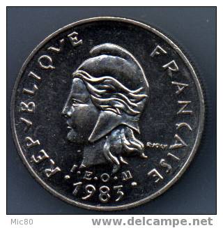 Polynésie Française 10 Francs 1983 Spl/fdc - Polinesia Francesa