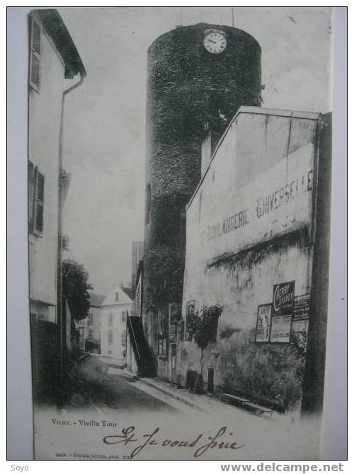 Boulangerie Pain Pub Sur Mur A Vichy Boulangerie Universelle Voyagé 1901 - Shops