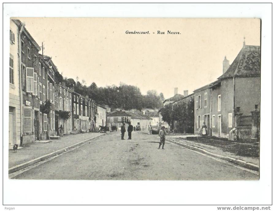 CPA-----55-----GONDRECOURT-----Gondrecourt Le Chateau ---RUE NEUVE - Gondrecourt Le Chateau