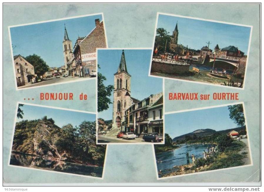 BARVAUX-sur-OURTHE - Bonjour - Durbuy