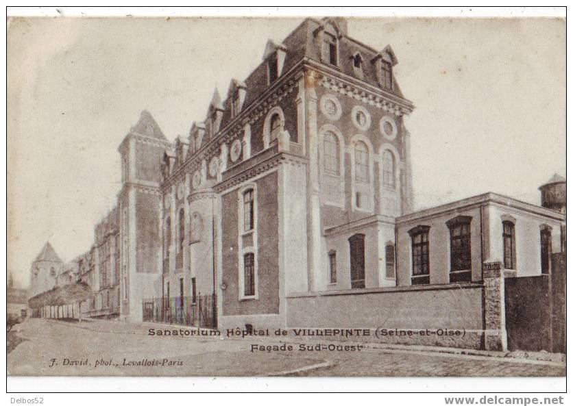 Sanatorium Hopital De Villepinte - Facade Sud-Ouest - Villepinte