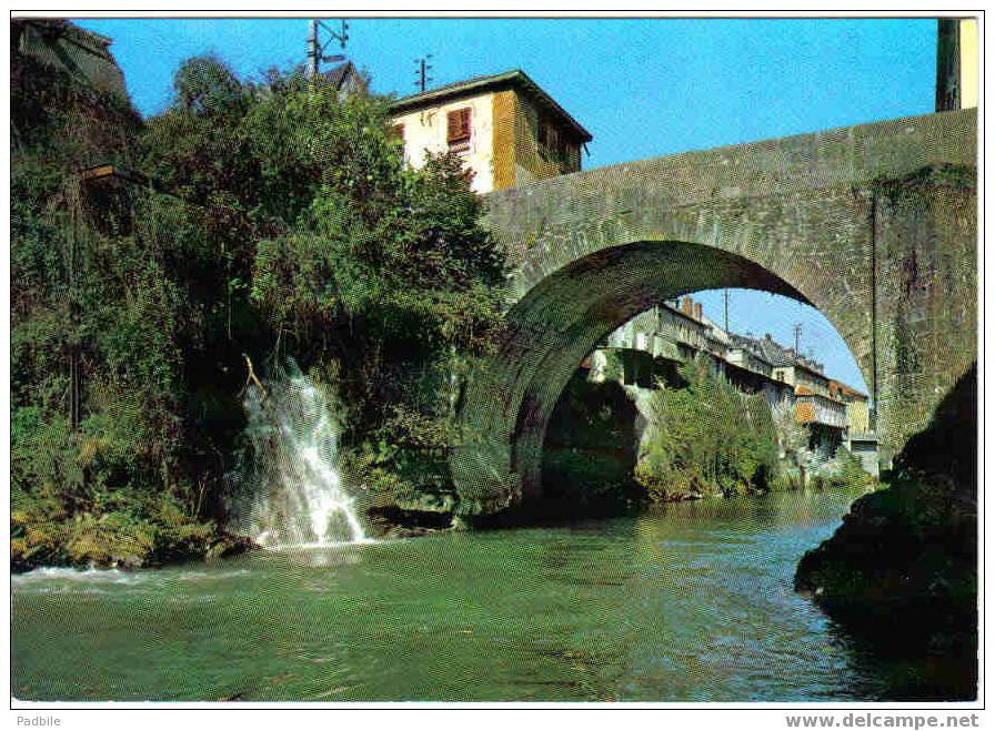 Carte Postale  64.  Mauléon-Soule  Vieilles Maisons Et Pont Sur Le Saison - Mauleon Licharre