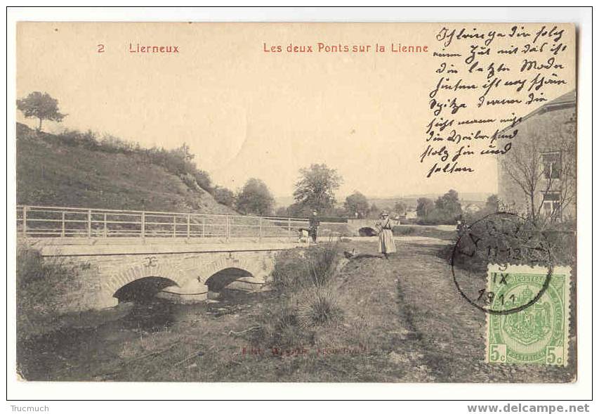 17 - LIERNEUX - Les Deux Ponts Sur La Lienne  *série Wayaffe N° 2* - Lierneux