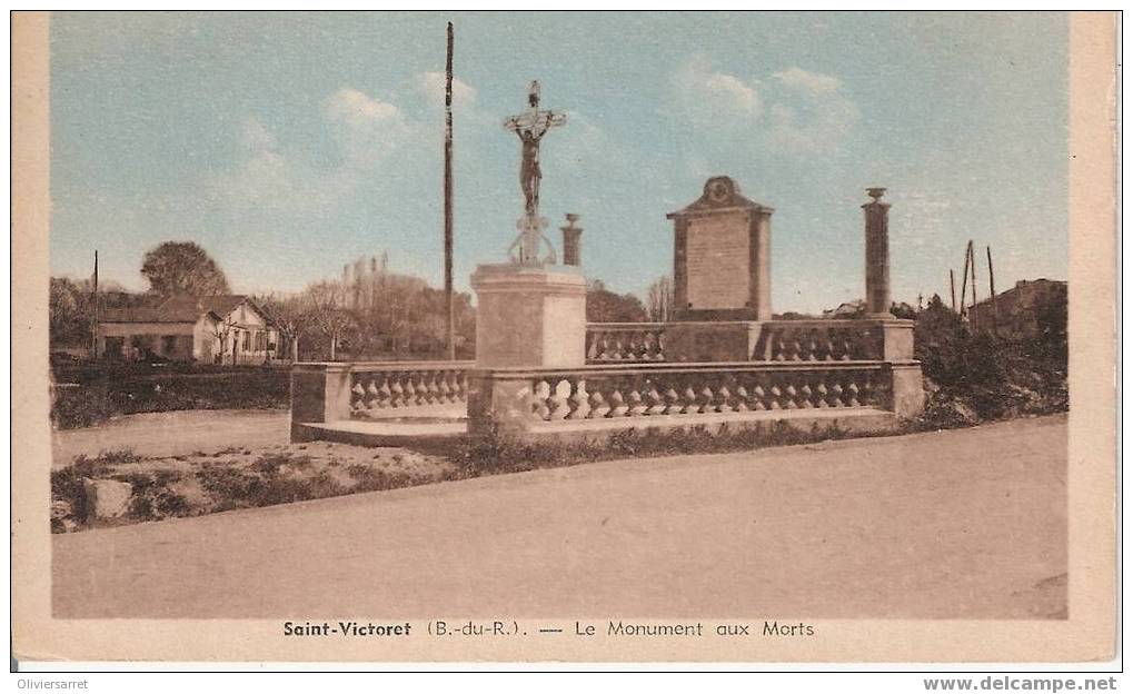 St Victoret Le Monument Aux Morts - Andere & Zonder Classificatie