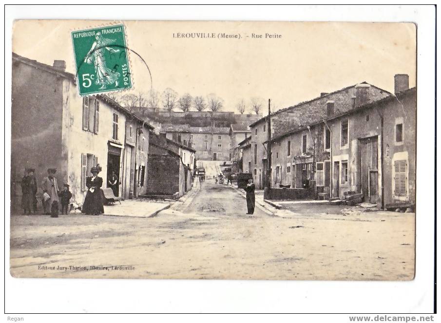 CPA-----55----LEROUVILLE----RUE PETITE - Lerouville