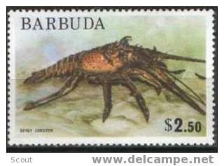 BARBUDA - 1975 - ARAGOSTA - YT 206 ** - Crustacés