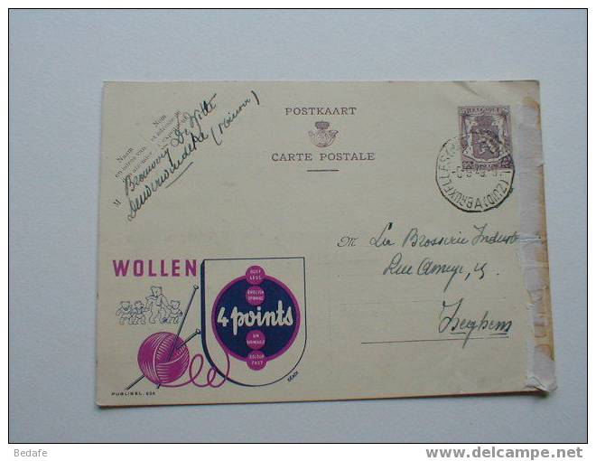 *** CARTE PUBLIBEL N° 826 DE WITTE DENDERWINDEKE *** - Publibels