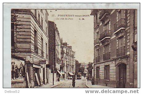 17 Fontenay-sous-bois - La Rue Du Parc - Fontenay Sous Bois