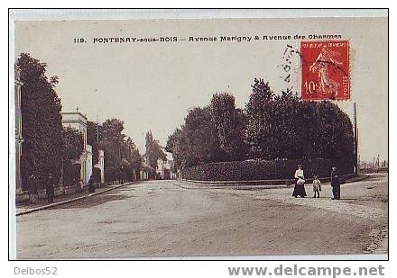 119 Fontenay-sous-bois - Avenue Marigny Et Avenue Des Charmes - Fontenay Sous Bois