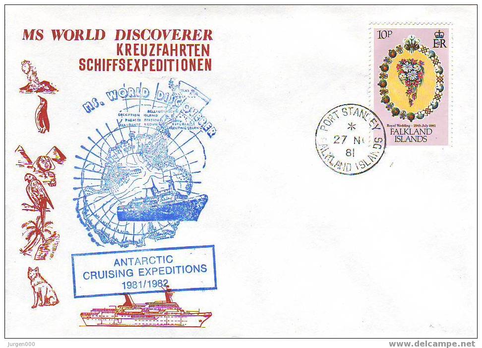 MS World Discoverer 'Port Stanley 27 No 81'' (Y16390) - Other & Unclassified