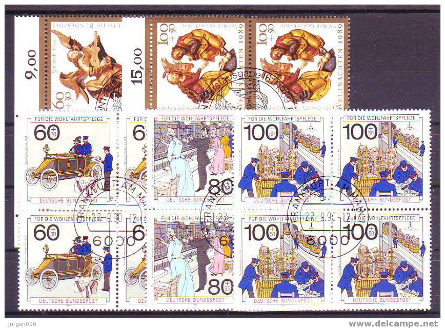 Duitsland-Bund, Nr 1442/1443, 1474/1476 (4), Michel = 34 Euro (Z07535) - Autres & Non Classés