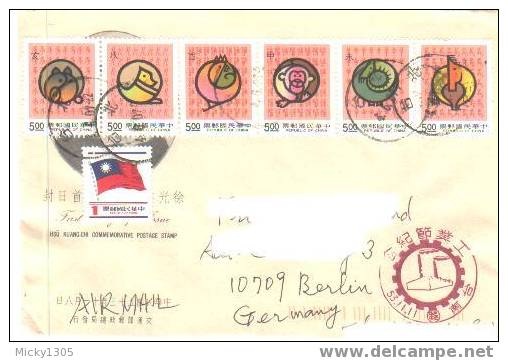 China / Formosa / Taiwan - Umschlag Echt Gelaufen / Cover Used (3641) - Storia Postale