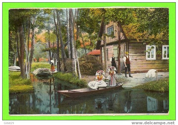 SPREEWALD - GEHOFT - WELL ANIMATED - CARD IS WRITTEN - - Luebben (Spreewald)