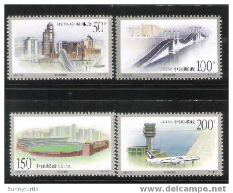 PRC China 1998 Buildings In Macao MNH - Ungebraucht