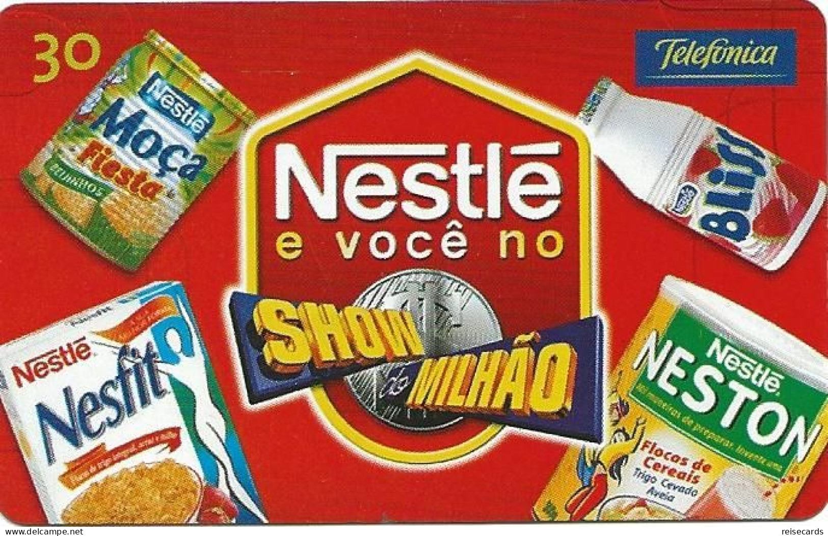 Brazil: Telefonica - Nestlé Show Milhao 05/2002 08/20 1606 - Brasilien