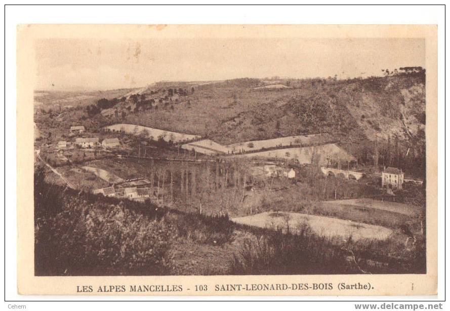 SAINT LEONARD DES BOIS (72) SARTHE LES ALPES MANCELLES - Saint Leonard Des Bois