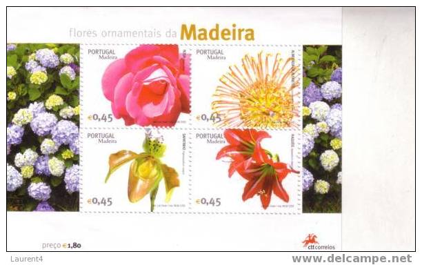 1 Feuillet De Timbres Portugal - Madeire / 1 Mini-sheet From Portugal - Madeira - Madère
