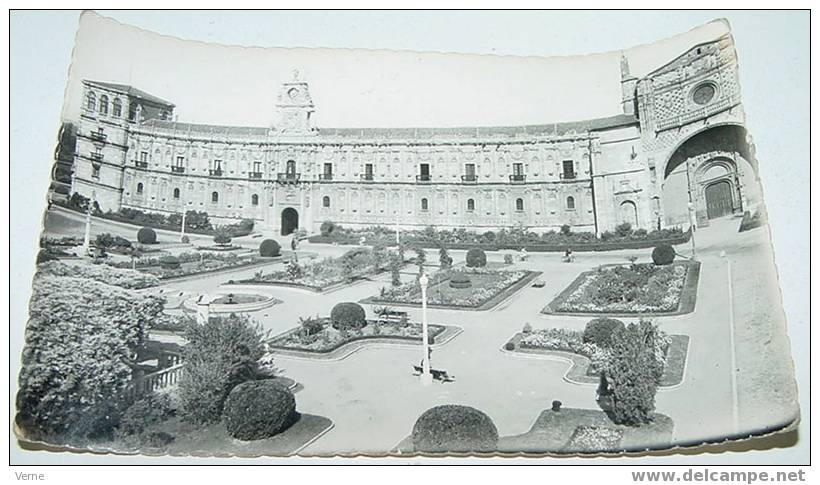 ANTIGUA FOTO POSTAL DE LEON - 49 - JARDINES DE SAN MARCOS - EDICIONES ARTIGOT - SIN CIRCULAR - León