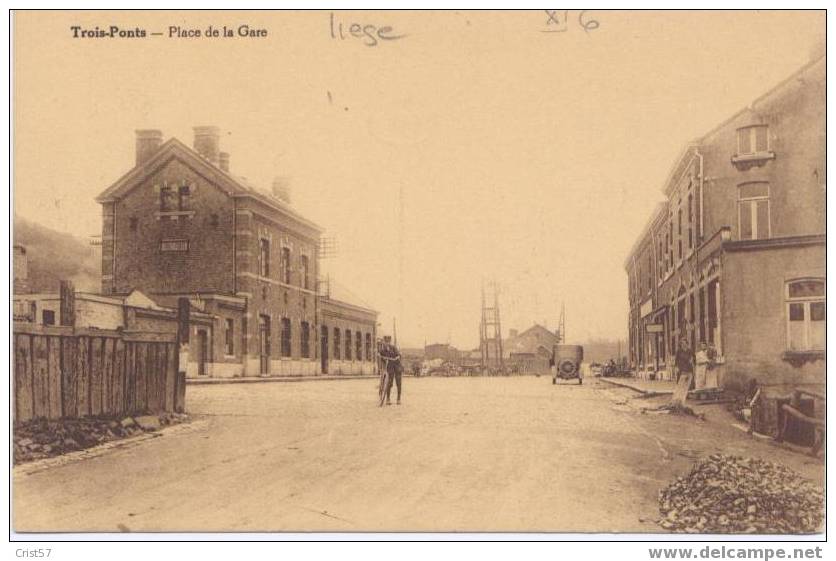 PLACE DE LA GARE - Trois-Ponts