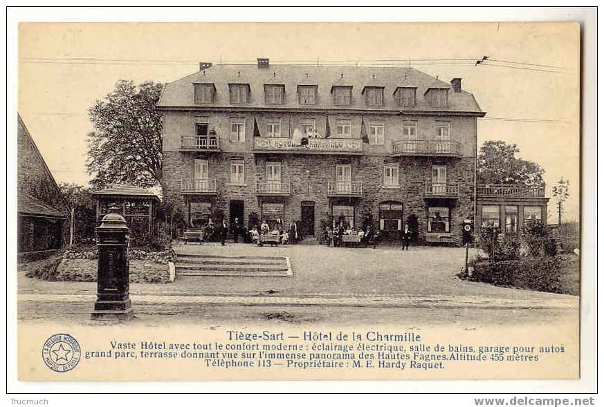 C148 - Tiège-Sart  - Hôtel De La Charmille - Jalhay