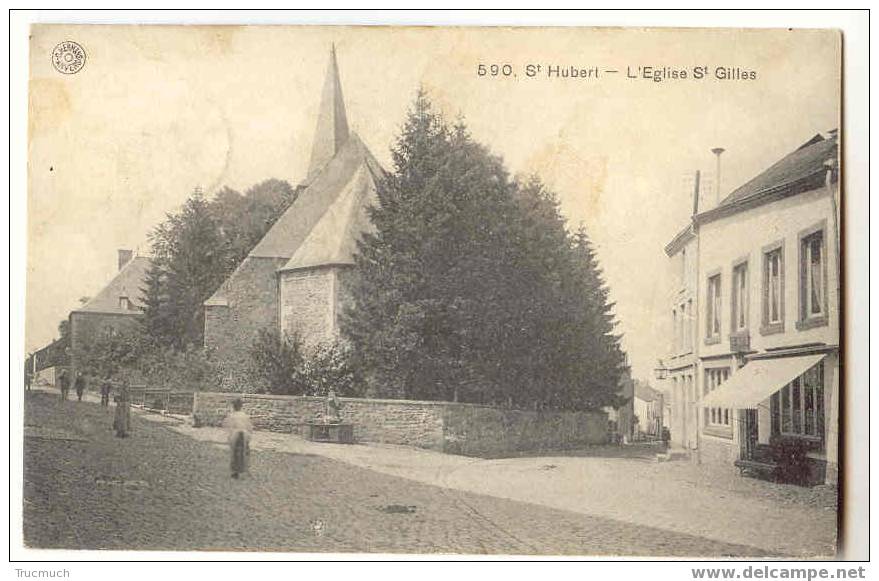 C162 - St-Hubert - L' Eglise St Gilles - Saint-Hubert