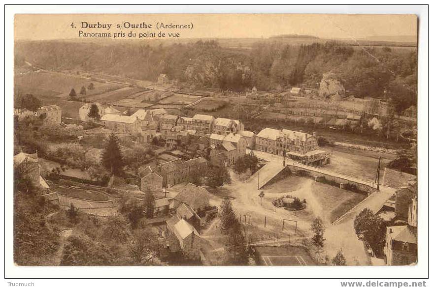 C233 - DURBUY S/OURTHE - Panorama Pris Du Point De Vue - Durbuy