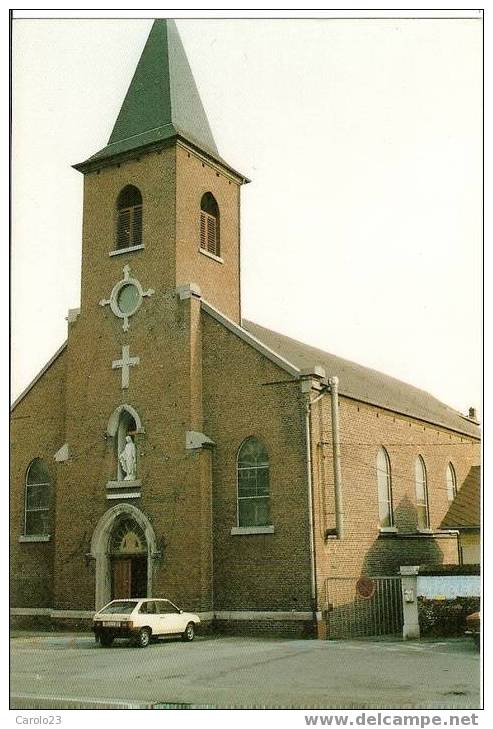 FARCIENNES  -   PIRONCHAMPS    :   L´  EGLISE  DE  PIRONCHAMPS - Farciennes